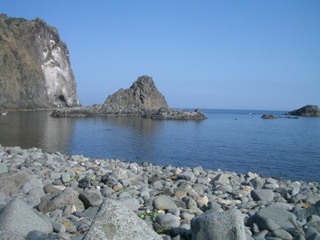 とっても蒼い海